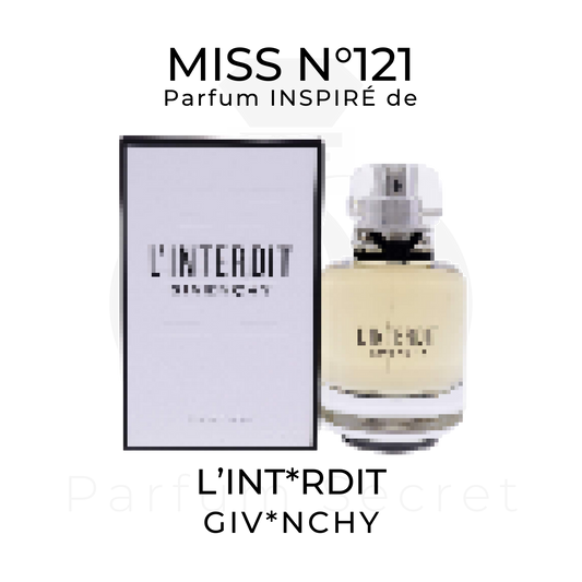 Miss N°121 - 70 ml