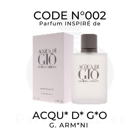 Code N°002 - 70 ml